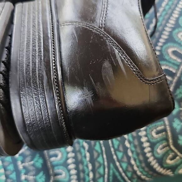 Rockport Mens Black Dress Shoes. Size 10.5 - Picture 7 of 10